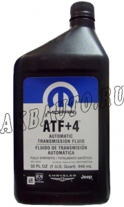Масло (жидкость) для АКПП Mopar ATF+4 1л купить в Москве по цене 500 рублей - АКБАВТО