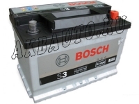 Аккумулятор автомобильный Bosch S3008 70 А/ч 640 A обр. пол. Евро авто (278x175x190) купить в Москве по цене 5000 рублей - АКБАВТО