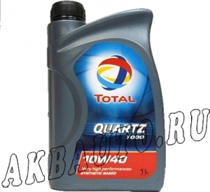 Масло моторное полусинтетика Total Quartz 7000 10W40 1L купить в Москве по цене 350 рублей - АКБАВТО