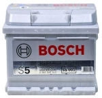 Аккумулятор автомобильный Bosch Silver Plus S5001 52 А/ч 520 A обр. пол. низкий Евро авто (207x175x175)
