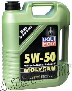 Масло моторное синтетика LM Molygen 5W50 5Л (1906) купить в Москве по цене 2056 рублей - АКБАВТО