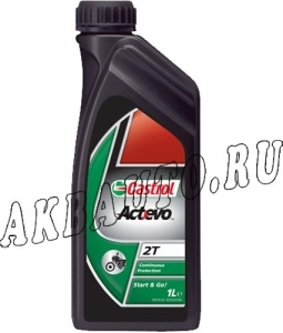 Масло мото 2-тактное минеральное Castrol Аст Evo 2T JASO FC 1л купить в Москве по цене 320 рублей - АКБАВТО